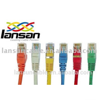 Cable Lan Cat5e UTP 99.99% Cable de cobre Patch Cable Fluke Test